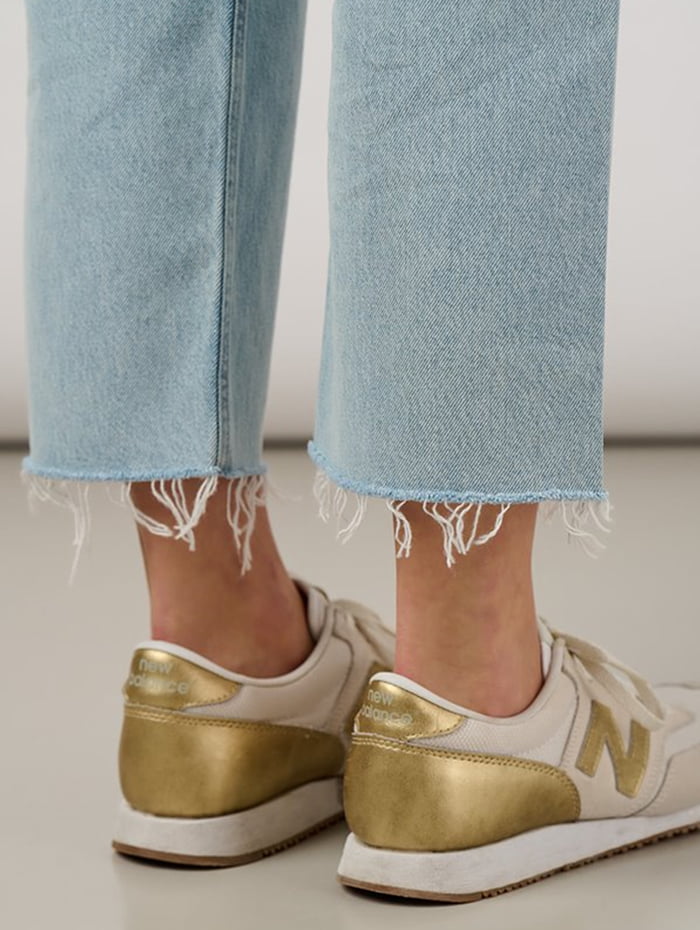 Light wash denim
