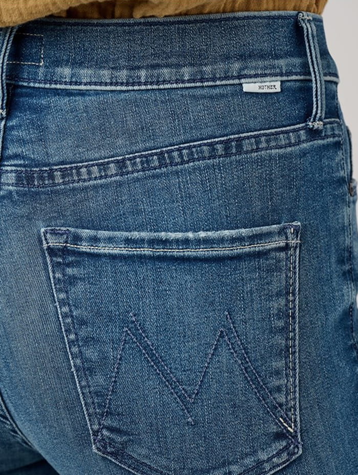Mid wash denim