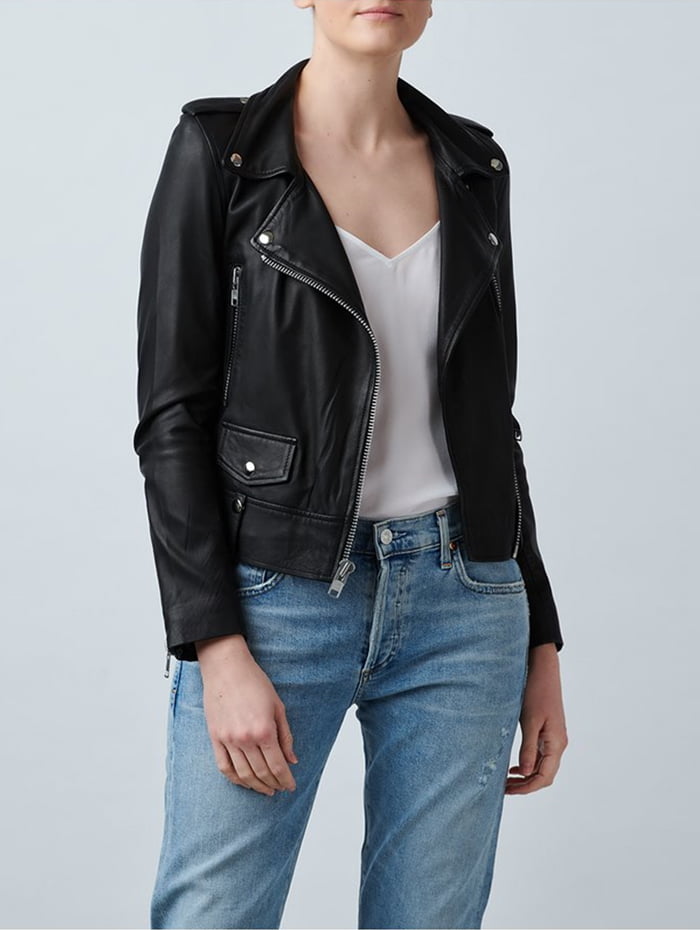 Leather jacket