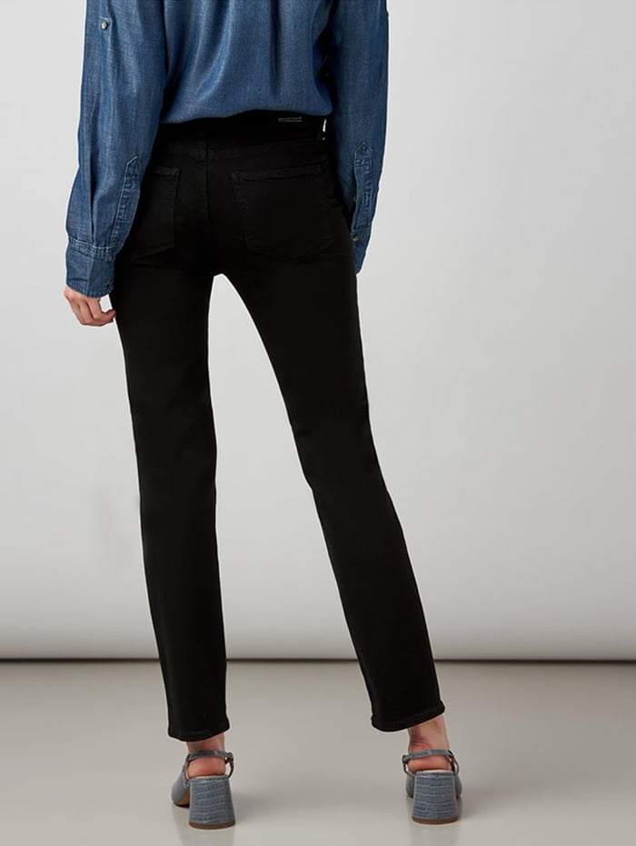 winter-ready straight jeans