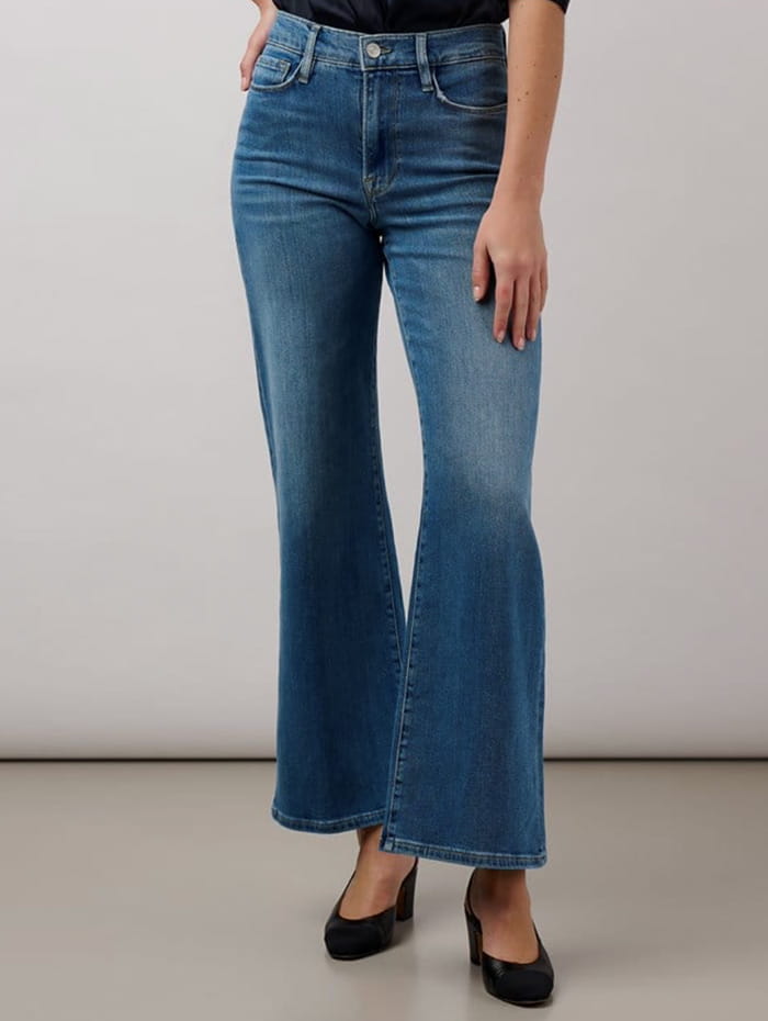 Mid wash denim