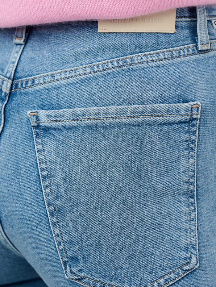 How should cropped jeans feel?