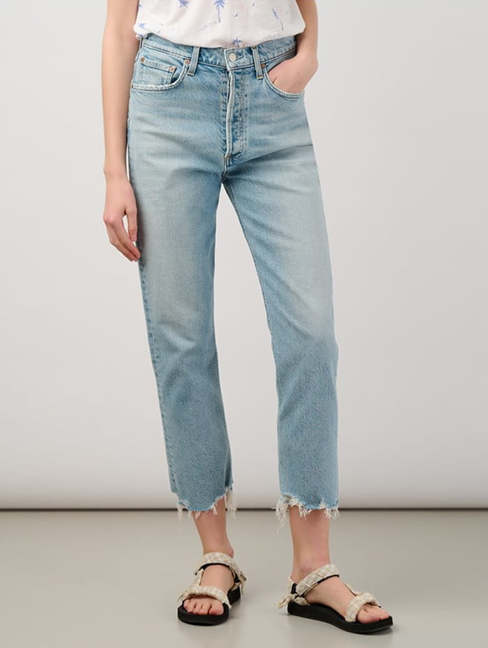 Designer mom jeans for women