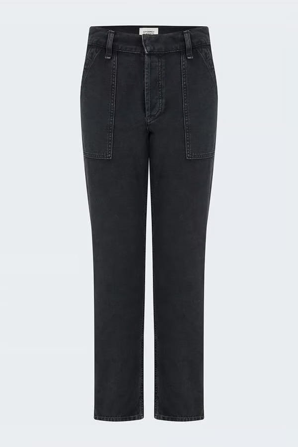 Leah Cargo In Washed Black