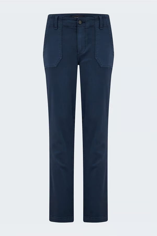 Mayslie Straight Ankle In Vintage Navy Haze