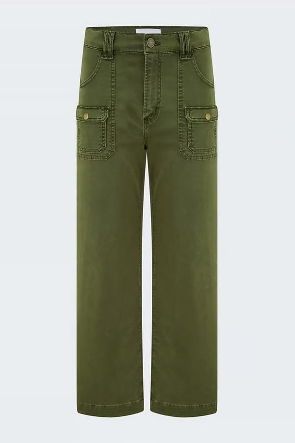 Utility Pocket Pant In Washed Winter Moss