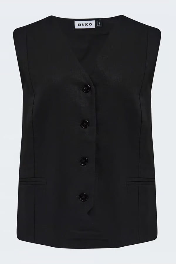 Norah Vest In Black