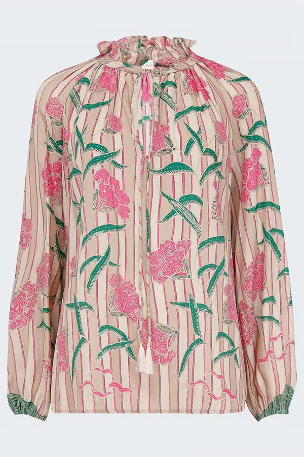 Penny Blouse In Chamomile Rose