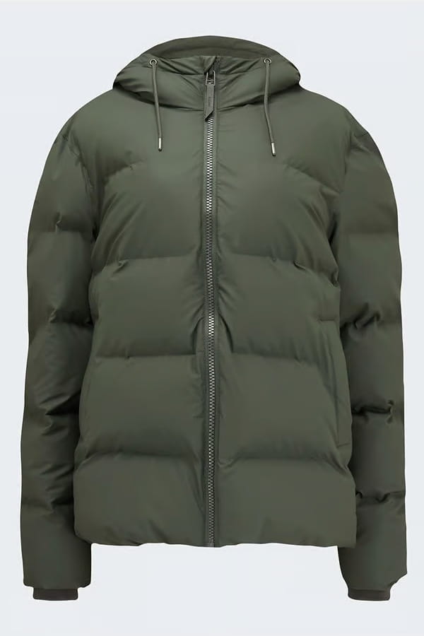 Puffer Jacket In Green
