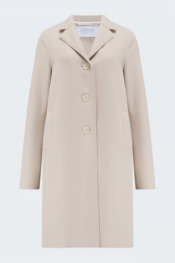 Boxy Coat In Cream