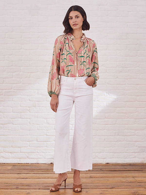How To Style WHITE JEANS