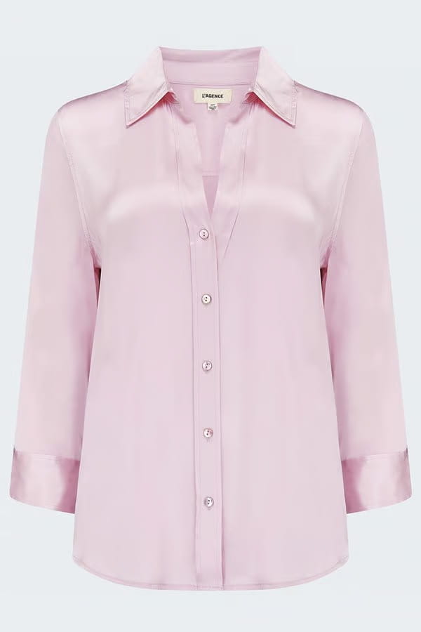 Dani Blouse In Lilac Snow