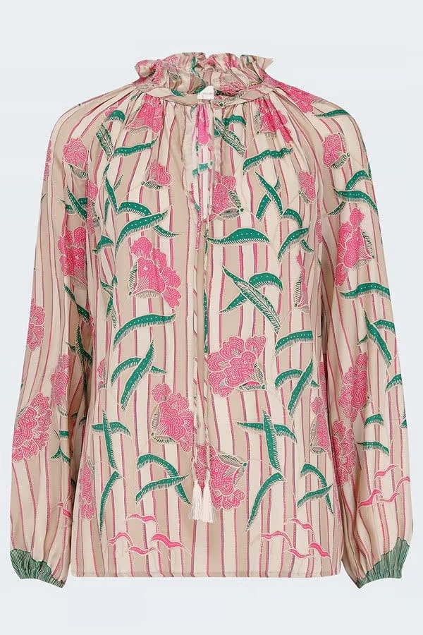 Penny Blouse In Chamomile Rose
