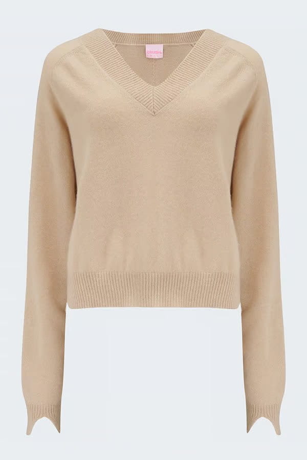Cocolina Mini V In Soft Camel