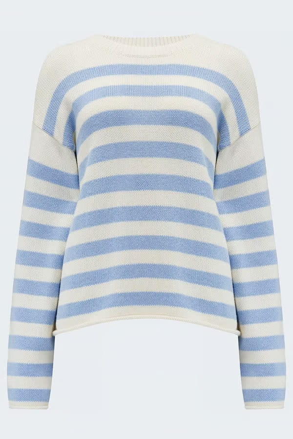 Lex Jumper In Milk Blue