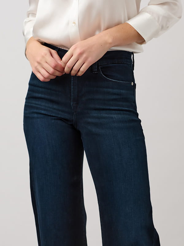 How Should Le Slim Palazzo Jeans Fit