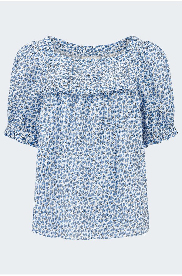 Frances Top In Cornflower Hillside Bloom