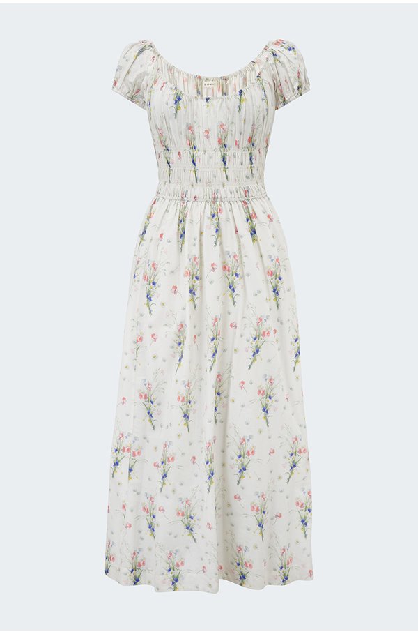 Quinley Dress In Painted Bouquet