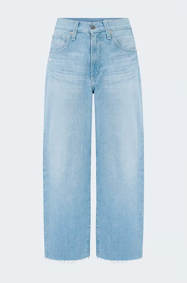 Hattie Crop Barrel Leg In Sunrise