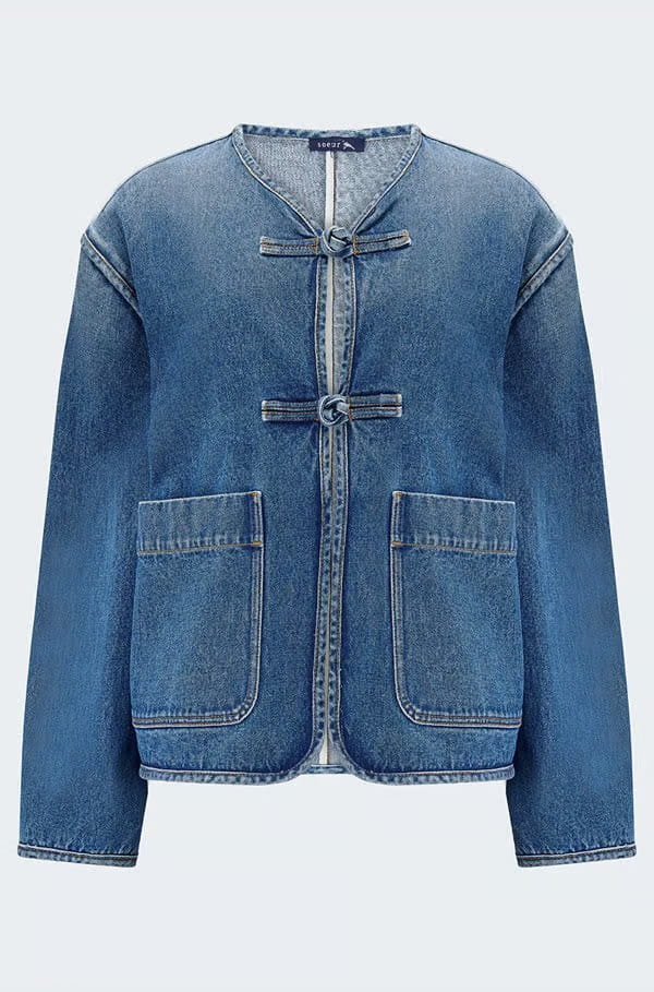 Agatha Jacket In Bleu