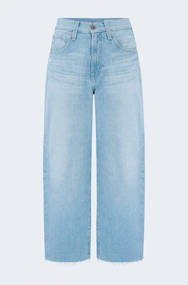 Hattie Crop Barrel Leg In Sunrise