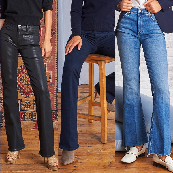 Tips for wearing bootcut jeans in the winter
