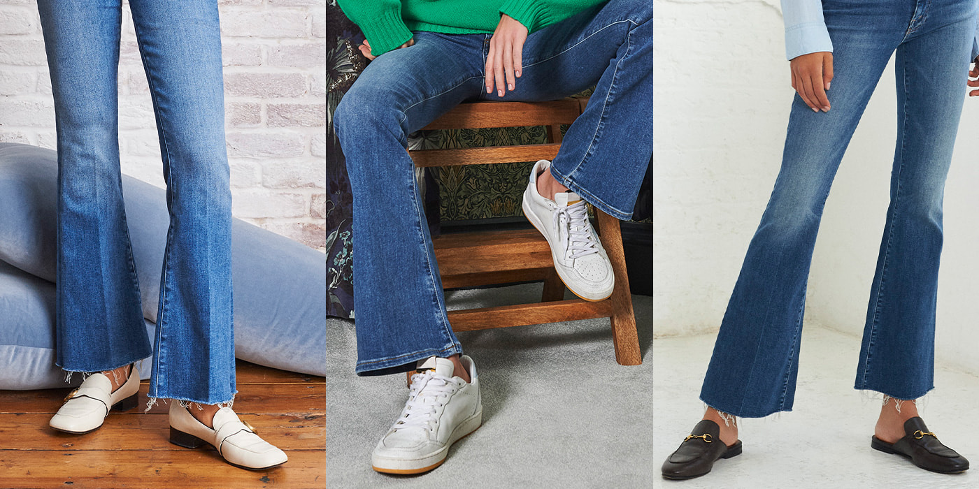 How to wear BOOTCUT jeans with flats