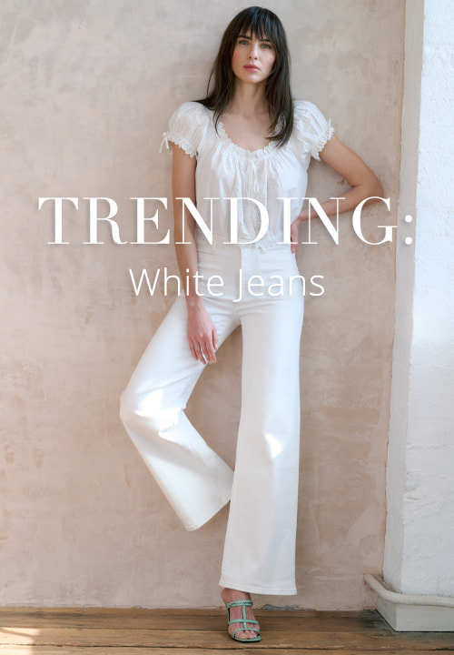 TRENDING: White Jeans