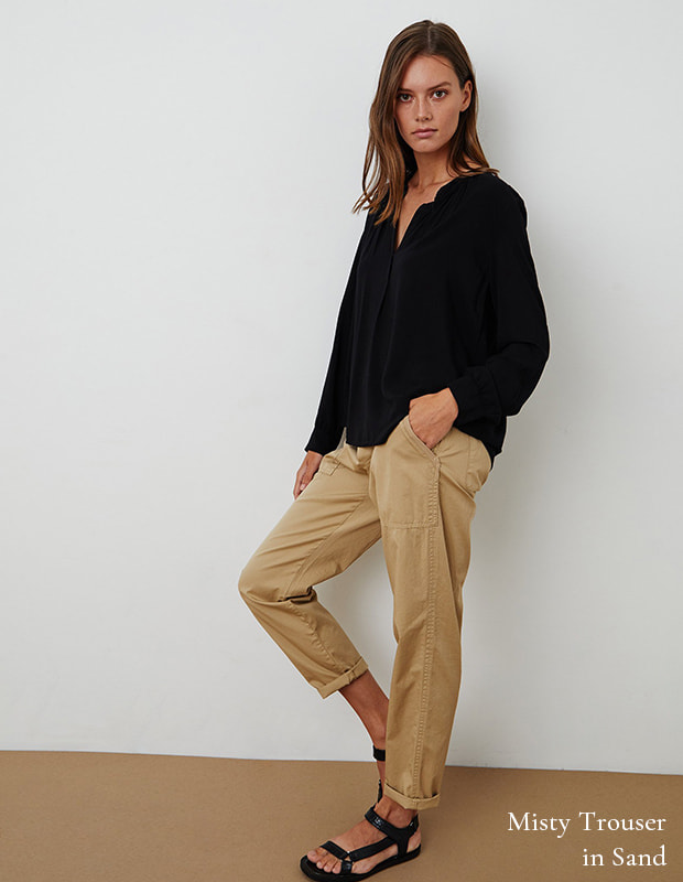 Misty Trouser in Sand