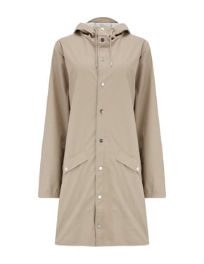 RAINS - Long Jacket In Beige