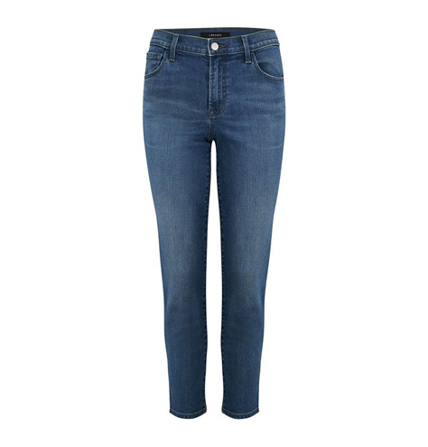 J BRAND Ruby Cropped Cigarette Jean in Polaris