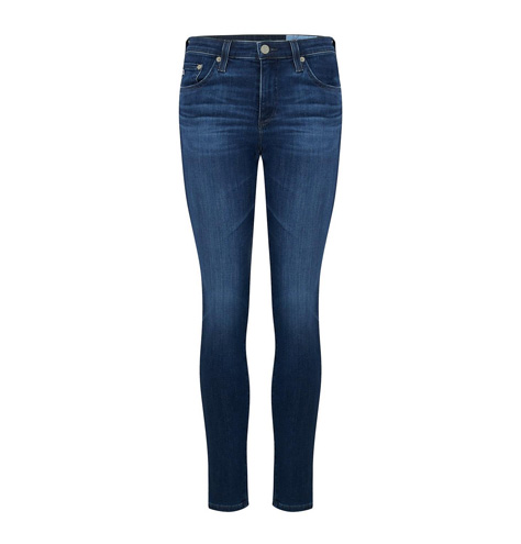 AG PRIMA ANKLE CIGARETTE JEAN IN 8 YEARS BLUE PORTRAIT
