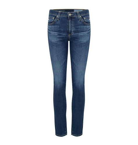 AG PRIMA ANKLE CIGARETTE JEAN IN 5 YEARS BLUE ESSENCE