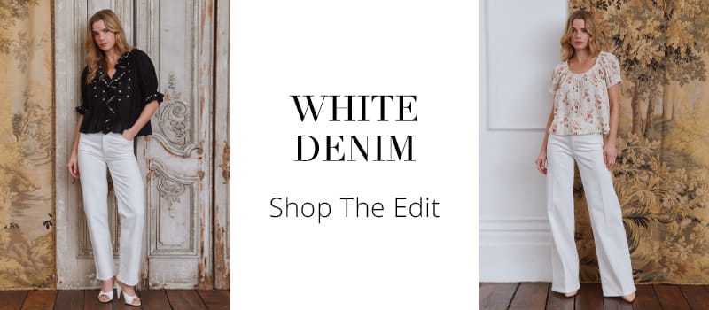 WHITE DENIM