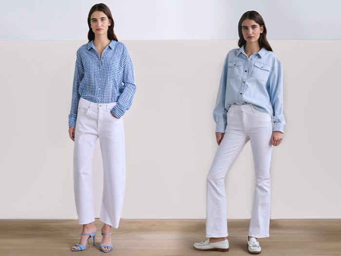 The White Jeans Event: 50%* Off Selected Styles