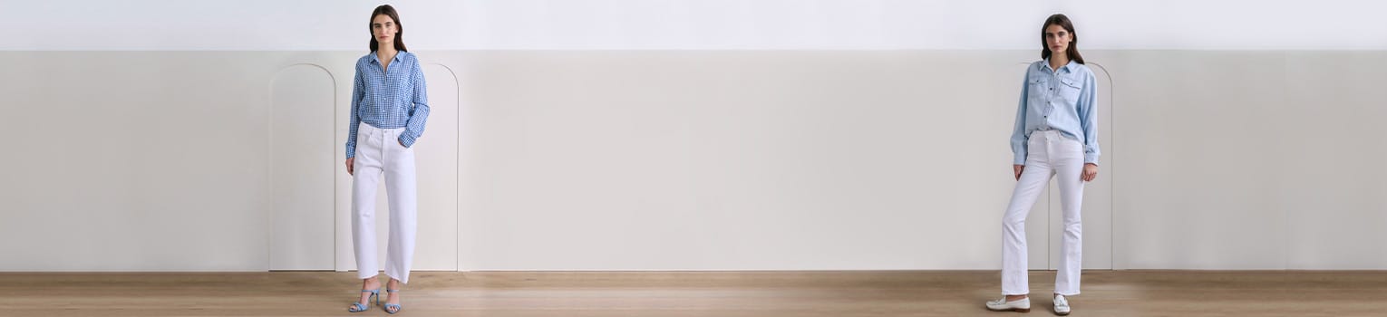 The White Jeans Event: 50%* Off Selected Styles