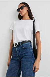 classic crew in white