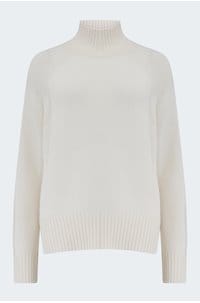 turtleneck in cream