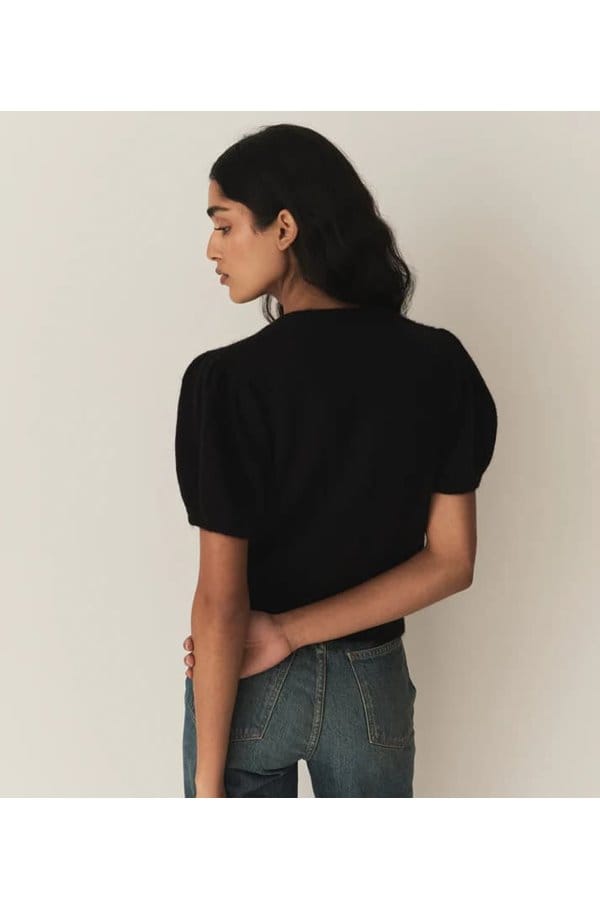 anisa cardigan in black