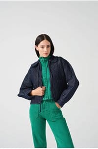 heidi jacket in indigo rinse