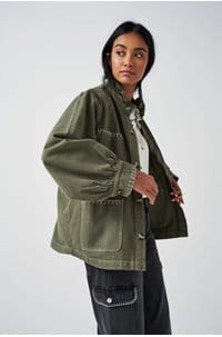 pablo jacket in khaki