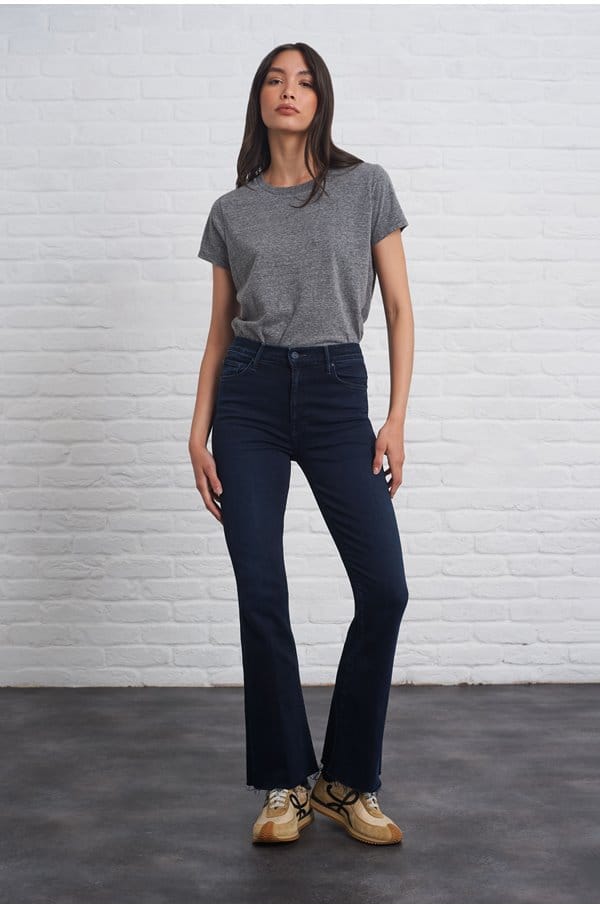 the lil goodie goodie tee in heather grey