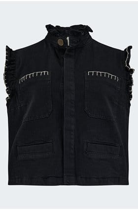 Pablo Waistcoat in Vintage Black