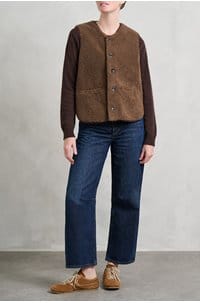 fusil jacket in marron