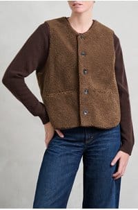 fusil jacket in marron