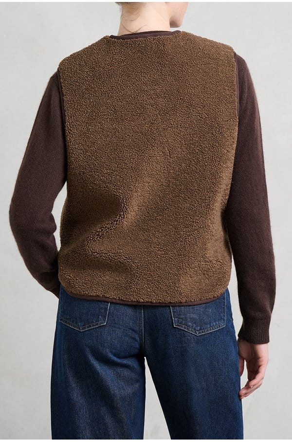 fusil jacket in marron