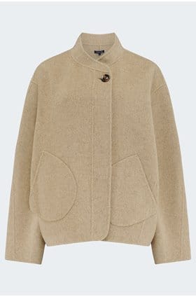 Windsor Jacket in Beige Chine 