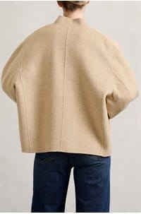 windsor jacket in beige chine 