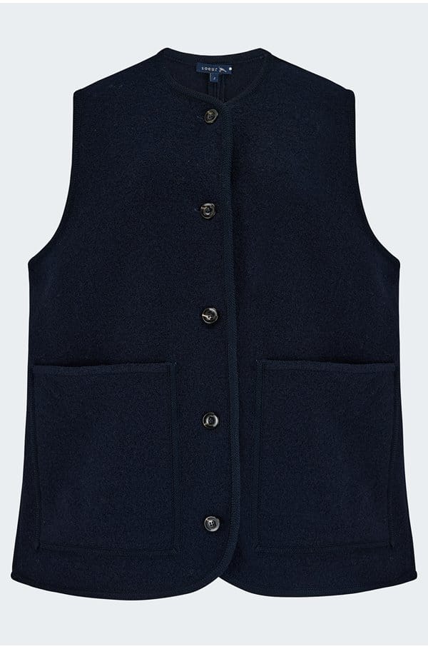 chicago jacket in navy