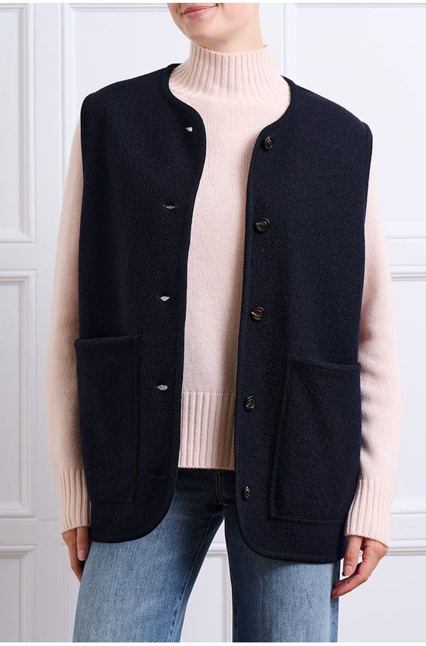 chicago jacket in navy